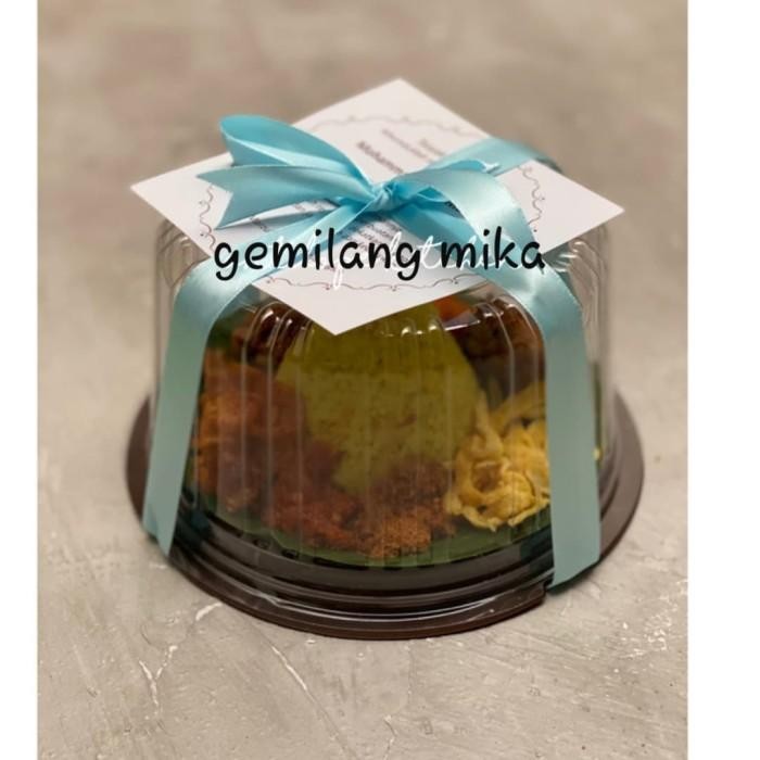 mika tumpeng mini/ mika bolu bulat/ mika kue ulang tahun