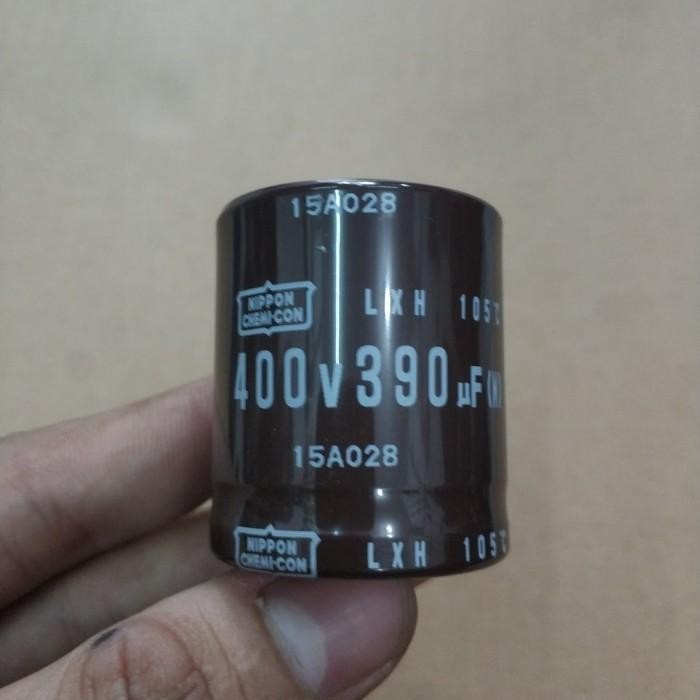 [Expret] Elco 390uf 400v nippon / capasitor elco 390uf 400v / 390 uf 400 v