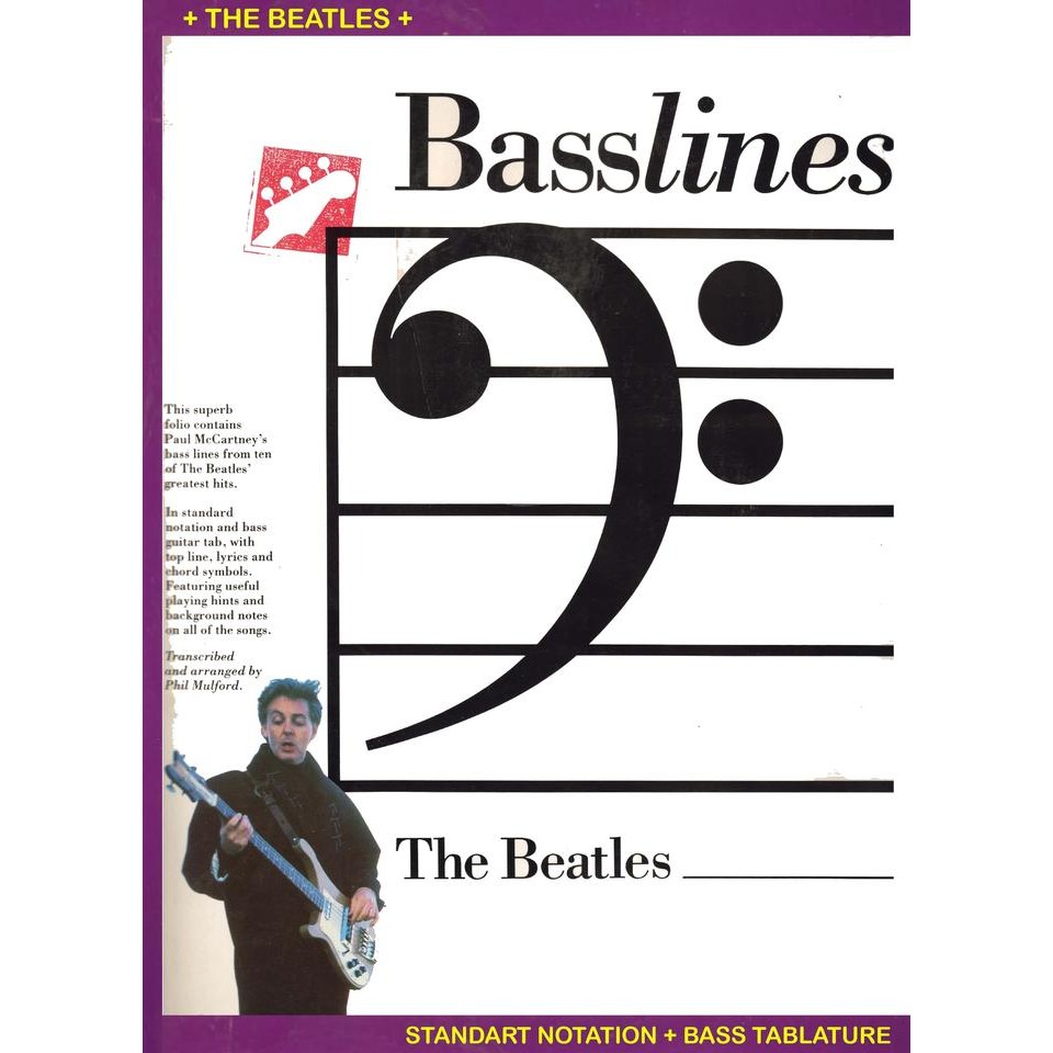 Kesuor- Buku The Beatles - Basslines