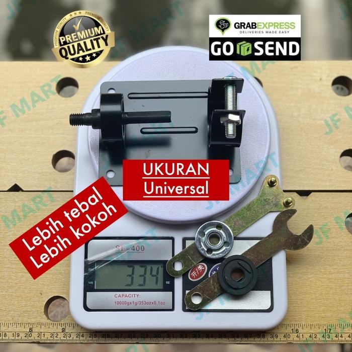 Terbaru - Dudukan Bor Adaptor Stand Holder Ke Gerinda Meja