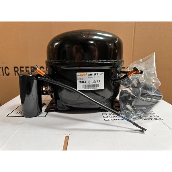 KOMPRESOR CUBIGEL GH12FA KOMPRESOR FREEZER/KULKAS 1/3PK R134A LBP ( Pengganti KULTHORN AE 2410Y ) /