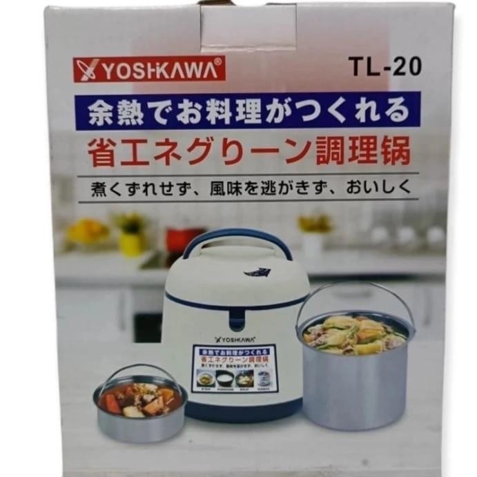 YOSHIKAWA THERMAL COOKER TL 20 / Panci Ajaib Magic Cooker 2 Liter