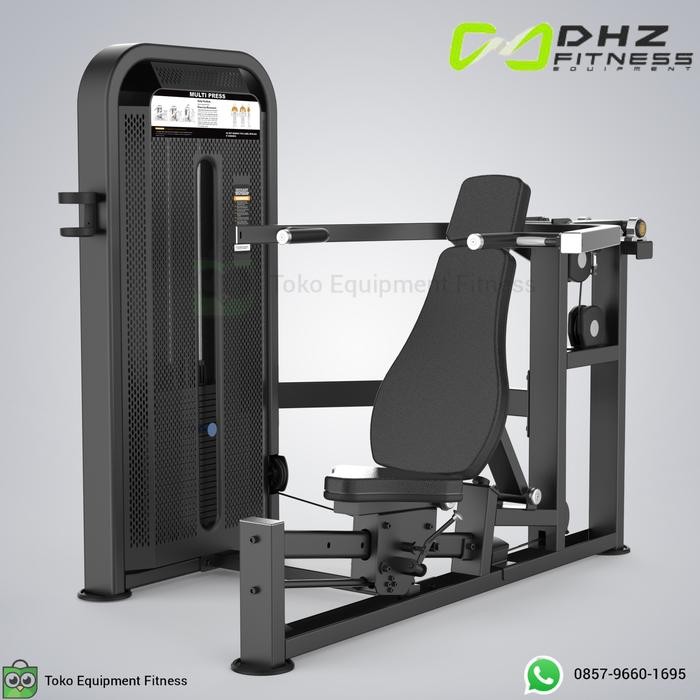 DHZ FITNESS E-5084 DHZ Chest & Shoulder Press Fusion Light Series