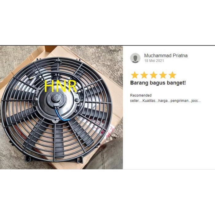 Extra Fan 12 Inchi Extrafan 12 Inci 12V Ac Mobil Kipas Baco