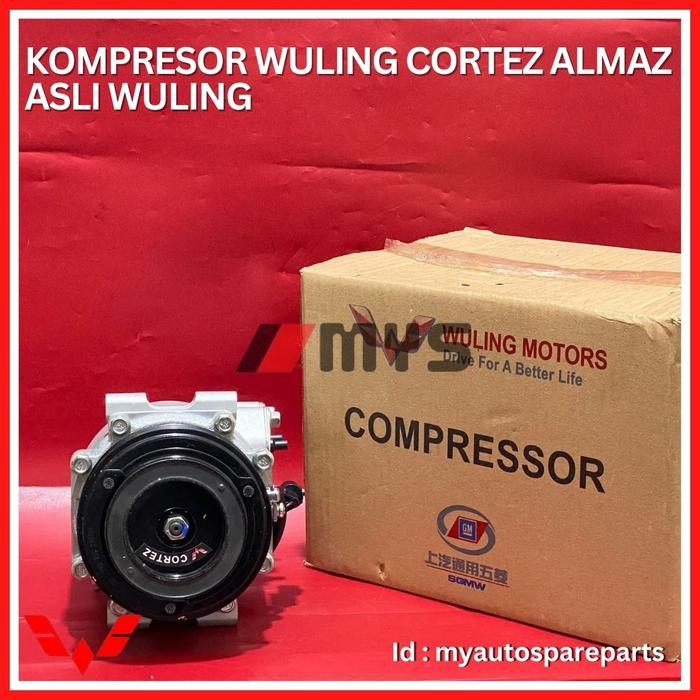 Kompresor Ac Mobil Wuling Cortez Almaz Asli Compressor Wuling