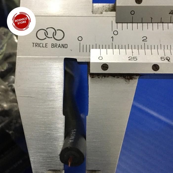 Kabel Busi Mobil Meteran Hitam Saiwa