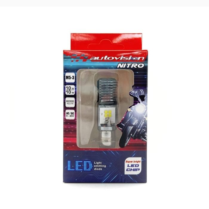 Bohlam Depan Led Autovision Nitro M5 (Kaki 3)