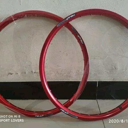 Sepasang Rims Meijun 20 Inch Murni 406 32 Hole