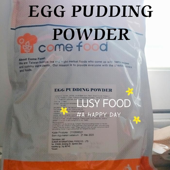 

EGG SILKY PUDDING POWDER