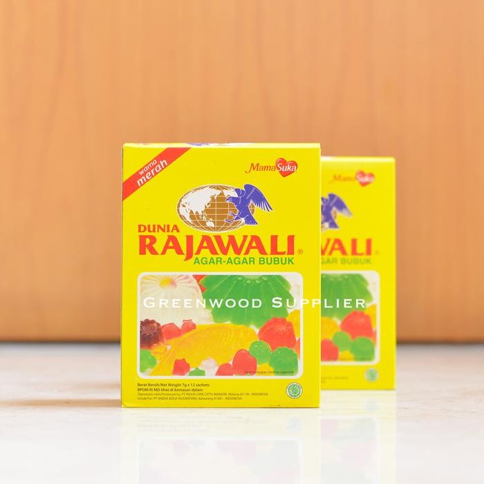 

[Box] Agar Agar Bubuk Merah Dunia Rajawali (12 Sachet)