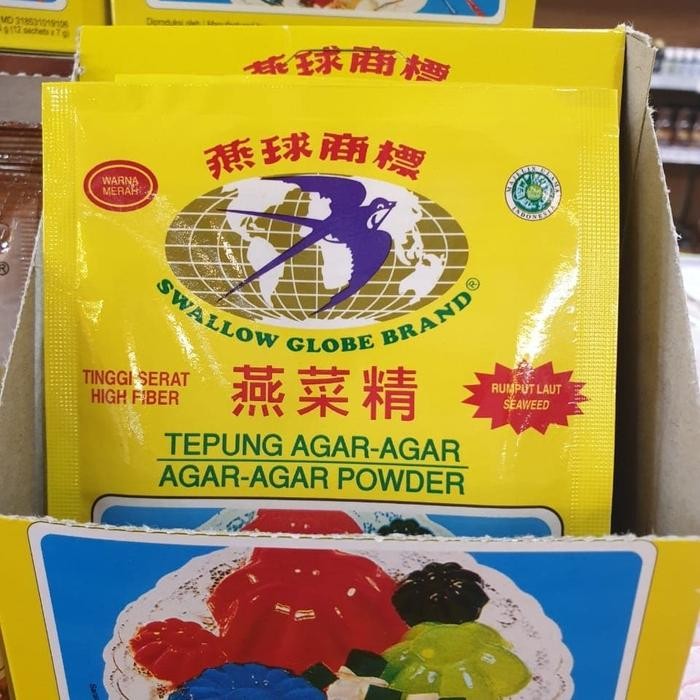 

Tepung Agar Swallow Plain/Merah