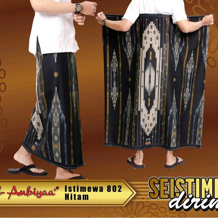 ASLI Sarung Tenun Al Aiyaa Terbaru Motif BHS Sarung Lelaki Dewasa Muslim Santri Tebal Pria READY