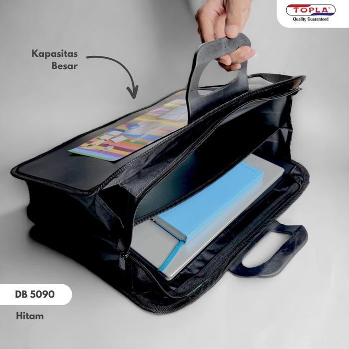 

Ready- Topla Tas Dokumen Penting Folder Document Bag 5090 Tas Dokumen Berkas Kantor 15.6 Inch