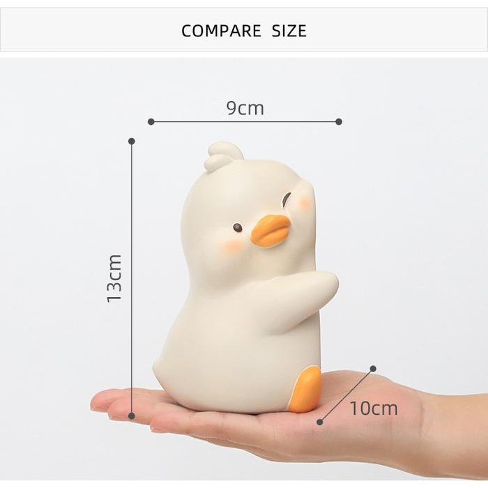 

Ready- Triplew Pembatas Buku Book Pajangan Bebek (2 Pcs) Lucu Stand Holder Organizer Twin Ducks