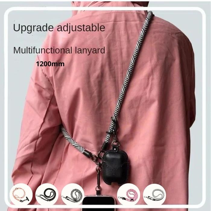 

Ready- Mediatech Tali Gantungan Gelang Hp Phone Lanyard 1200Mm