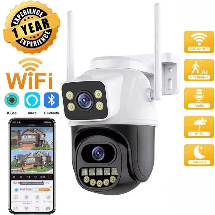 New Cctv Ptz Speed Dome Icsee 10MP Full HD Ip Camera Cctv Waterproof