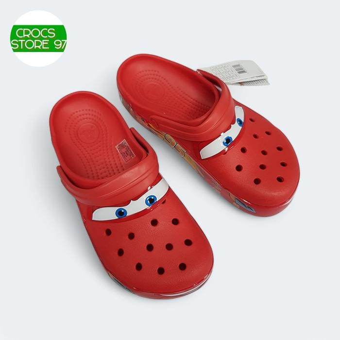 CROCS MCQUEEN CLOG / SENDAL CROCS PRIA / SEPATU SANDAL CROCS CARS MCQUEEN CLOG DEWASA