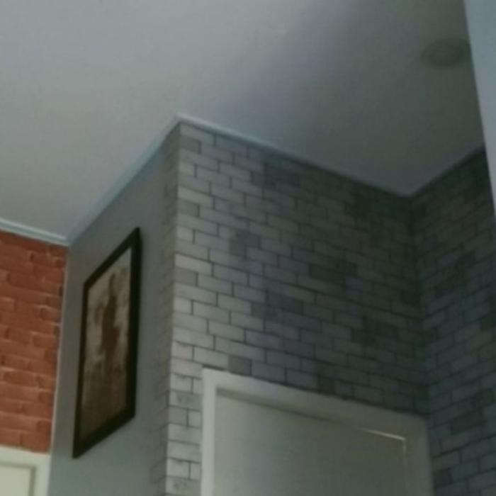 Keramik Dinding 25X40 Motif Batu Bata Agak Timbul #Gratisongkir