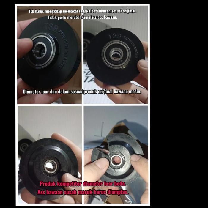 Roller Dryer Speed Queen / Ipso / Unimac / Speedqueen Bearing Kuatttt