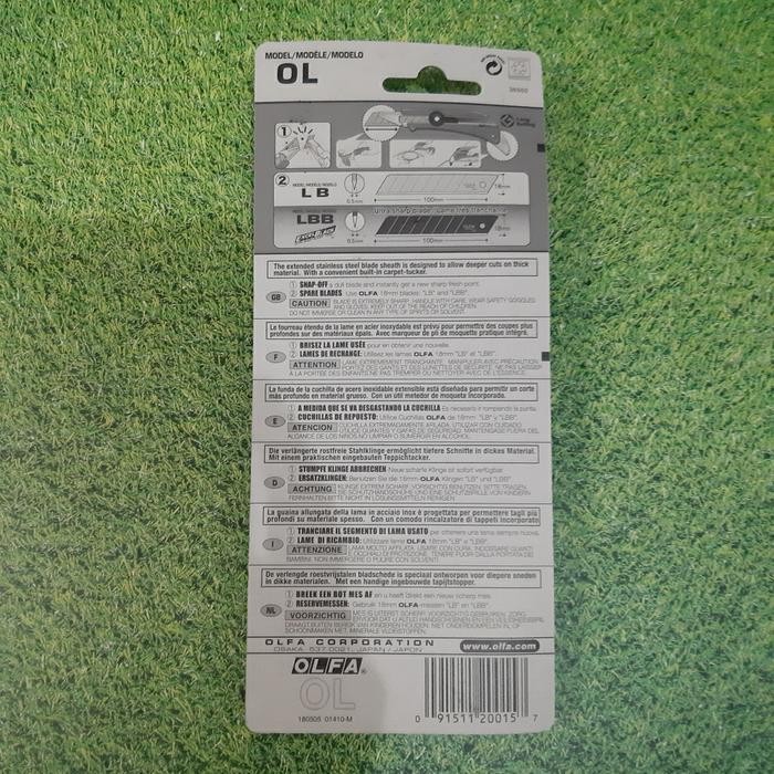 

PISAU CUTTER 18MM OL OLFA CARPET TUCKER KNIFE KODE 756