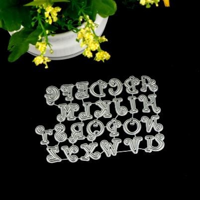 

CUTTING DIES - ALPHABET 2019 SERIES #02 (26PCS) KODE 1141