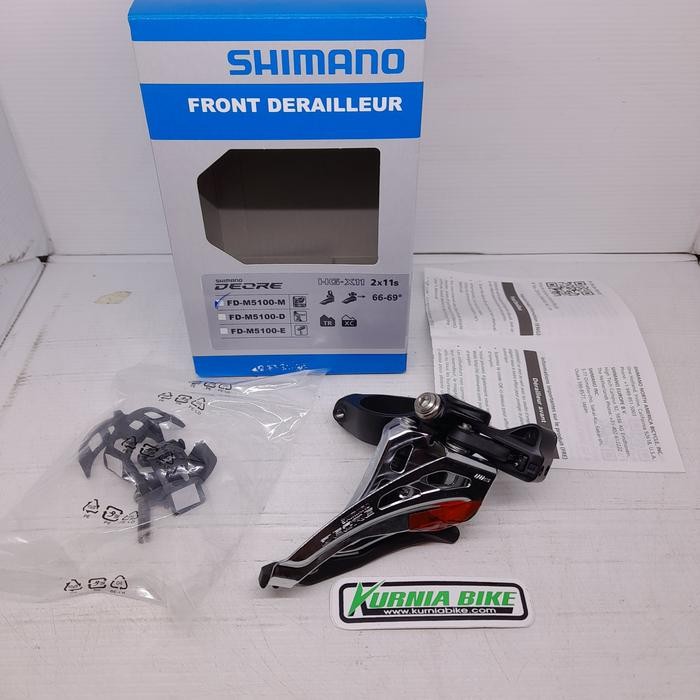 fd shimano deore double m5100 SPAREPART SEPEDA TERMURAH