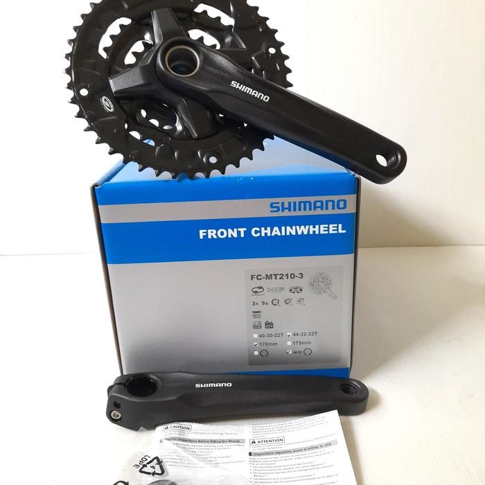 crank shimano altus mt210 t44 SPAREPART SEPEDA TERMURAH