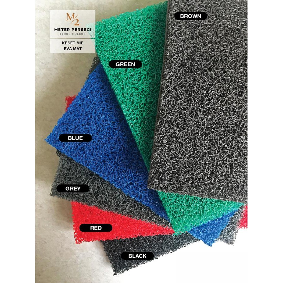 Keset Mie / Bihun PVC Anti Slip EVA MAT - Meteran