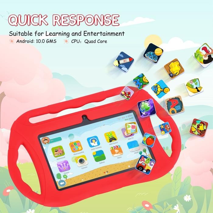 [Expert] Kids Tablet / Tablet Anak / Tablet 7 Inch / Android 10 / 2/32GB / Kids
