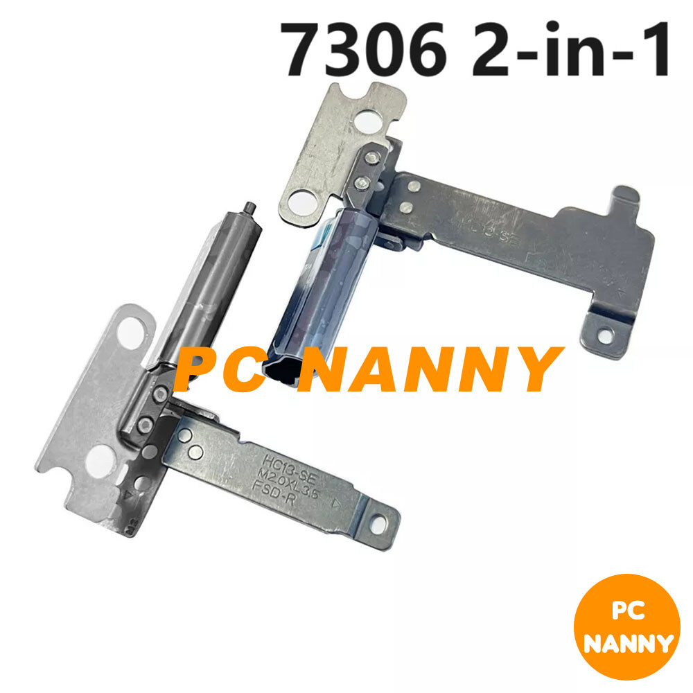 Original Used For Dell Inspiron 13 7000 7306 2 IN 1 Laptop Left And Right LCD Hinges 0NWGVF NWGVF