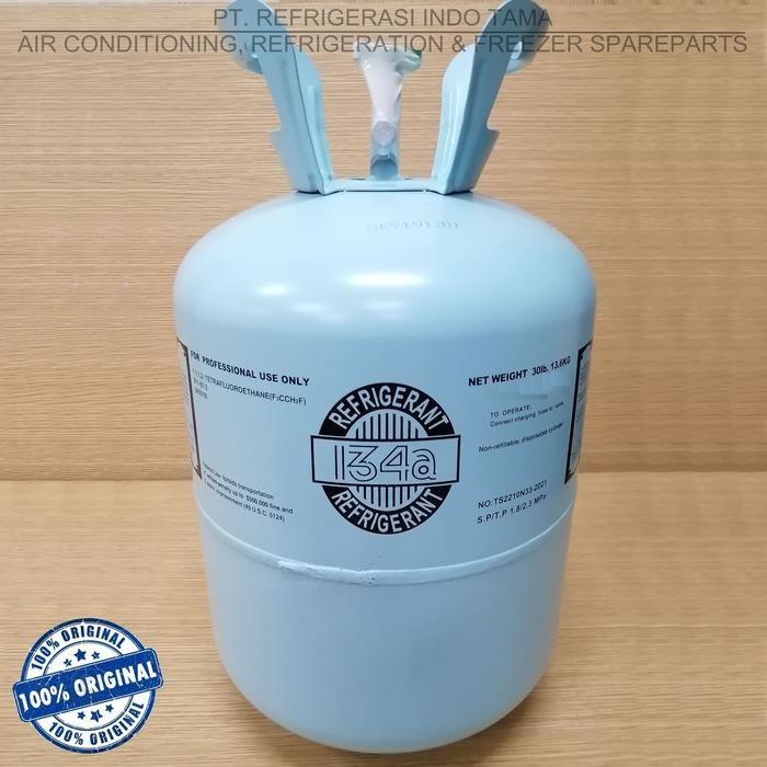 Jual Refrigerant R134A - 13.6 kg - R134A / R 134A 13.6kg - R134 A - R 134 A