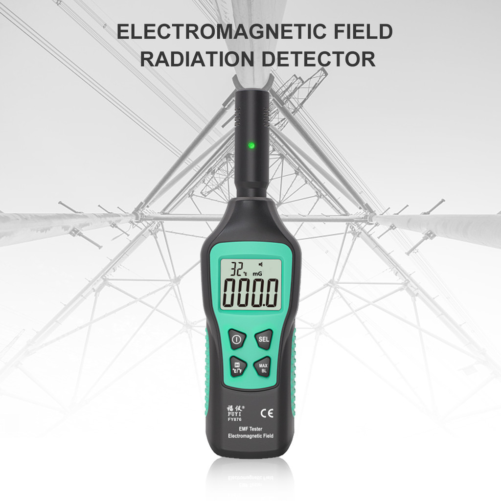 FLASH SALE    FUYI EMF Meter Electromagnetic Radiation Detector High Precision Electromagnetic Wave 