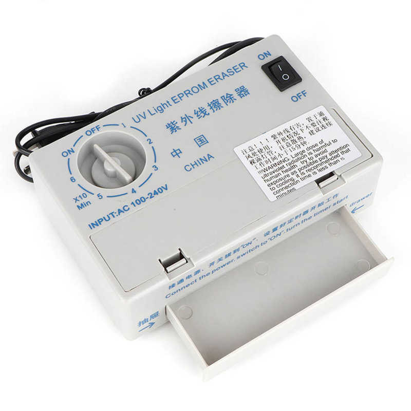 JUAL  Electromagnetic Radiation Detector UV EPROM Eraser Ultraviolet Light Erasable Timer Semiconduc