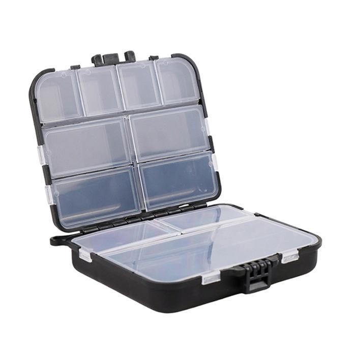 Kotak Plastik 11 Sekat Lepas Pasang Case Box Umpan Alat Pancing Penyimpanan Serbaguna