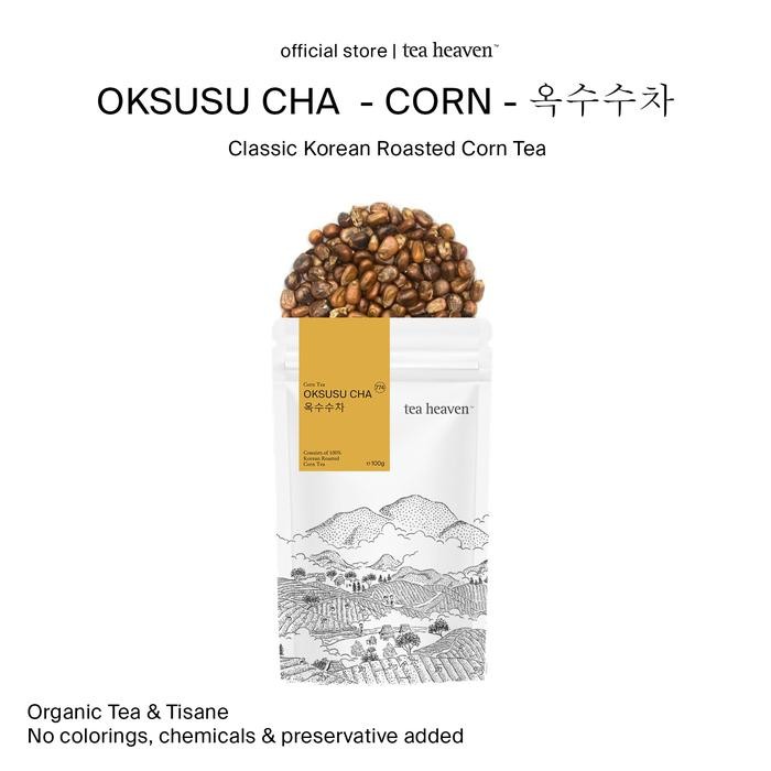 

Oksusu Cha Teh Jag Korea Roasted Corn Tea Premium Tisane
