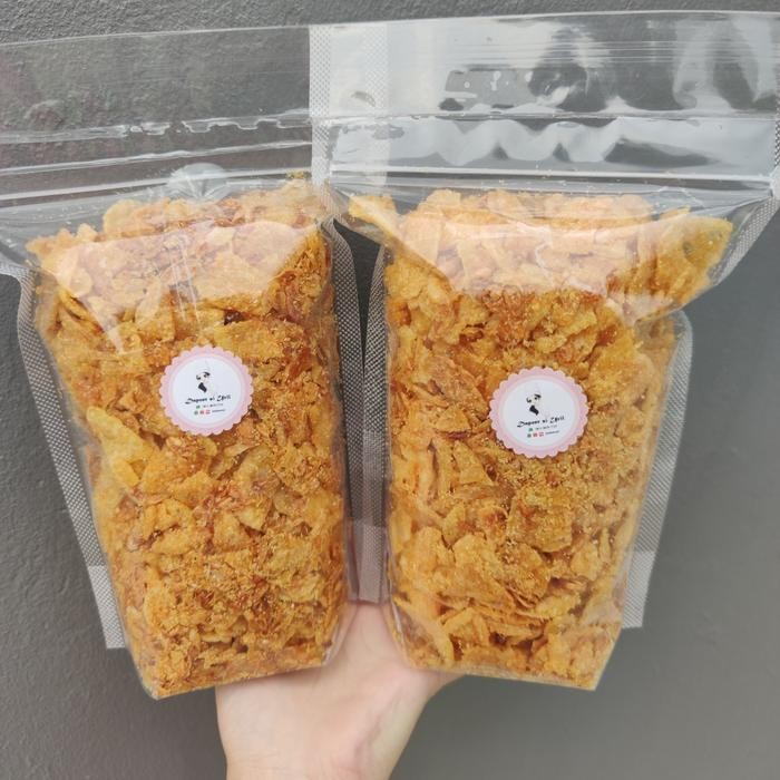 

New Keripik Kentang Bawang Ebi Goreng / Snack Cemilan Kentang Crispy