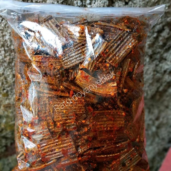 

New 1kg seblak bantat krupuk jengkol.daun jeruk Jengkol