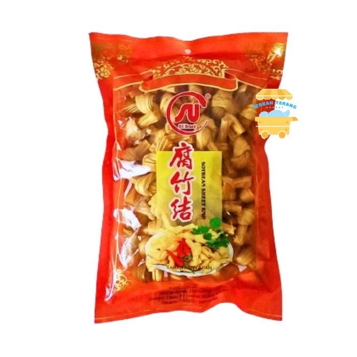 

New Kembang Tahu Pita 300gr SU Brand / Soybean Sheet Knot