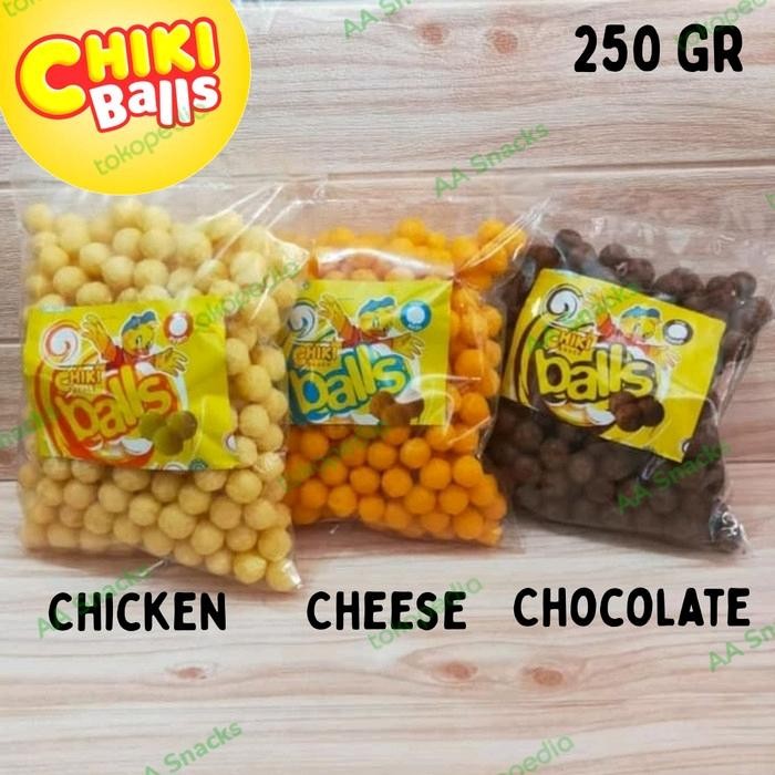 

Chiki Balls Snacks Cokelat Keju 250 gr
