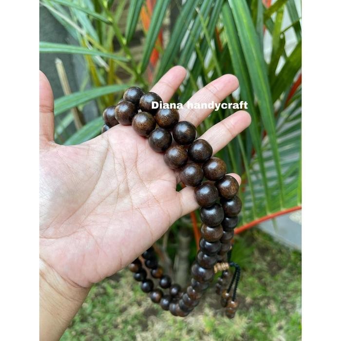 TERLARIS ASLI Tasbih Gaharu Grade A Super Gaharu Buaya Gaharu Kalimantan Tasbih kayu Gaharu Wangi