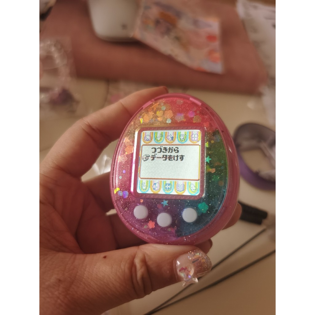 Tamagotchi Electronic Pet Color Panel 4u/4u+ Plastic Paper Film Love Drill Wings Paste The Machine