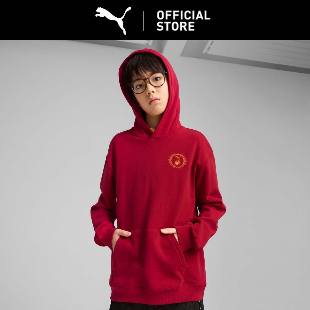 PUMA Hoodie Santai Gambar PUMA x HARRY POTTER Remaja
