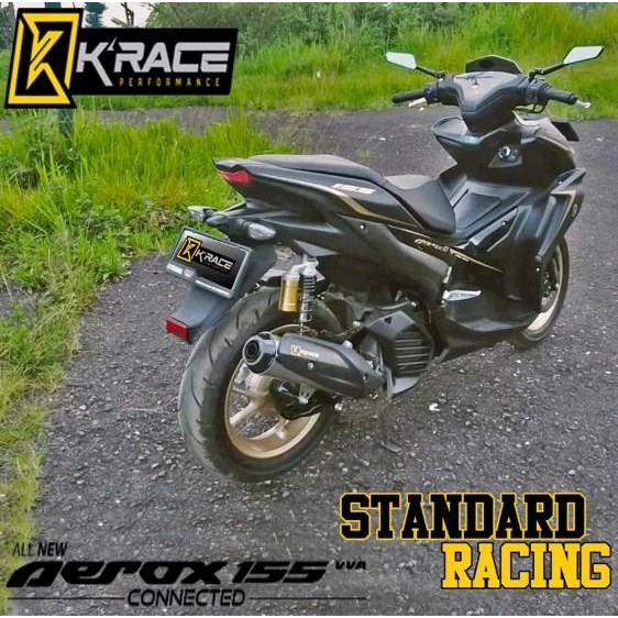 Knalpot Standard Racing Nmax New Neo Turbo Aerox New Alpha Turbo Lexi New Krace K-Race K Race