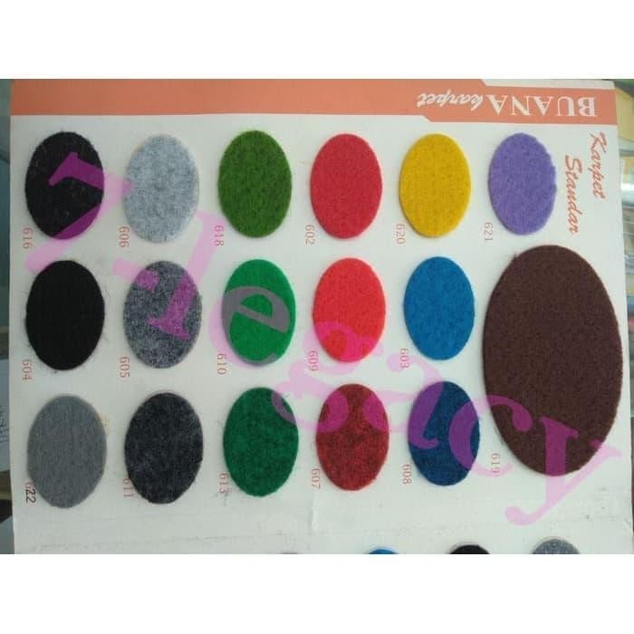 Termurah Karpet Buana Lebar 2 Meter Polos (Harga 1 Meter) Grab/Gosend