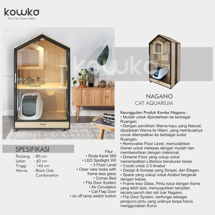 TERBARU NAGANO CAT AQUARIUM BY KOWKA READY