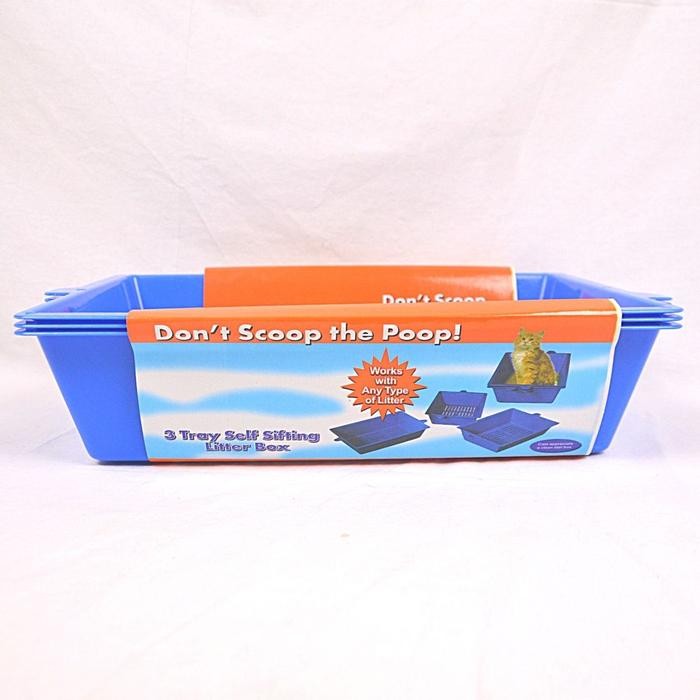 TOPINDO CP309 TOILET KUCING 3 TRAY SELF SIFTING BOX