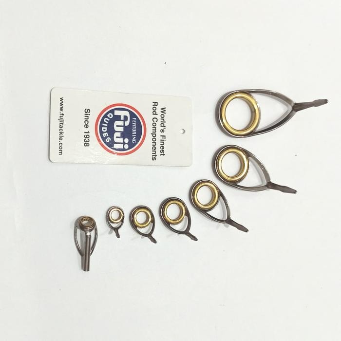 RING GUIDE FUJI GOLD SET SPINNING KOLONGAN CINCIN KERAMIK