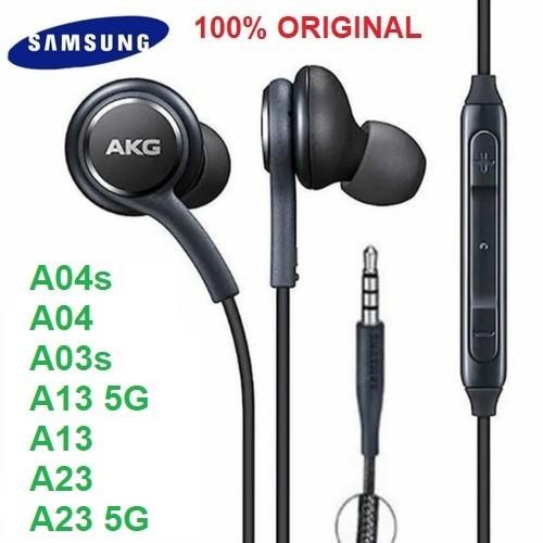 Headset Earphone Handsfree Samsung A04s A04 A03s A13 A23 5G AKG ORI