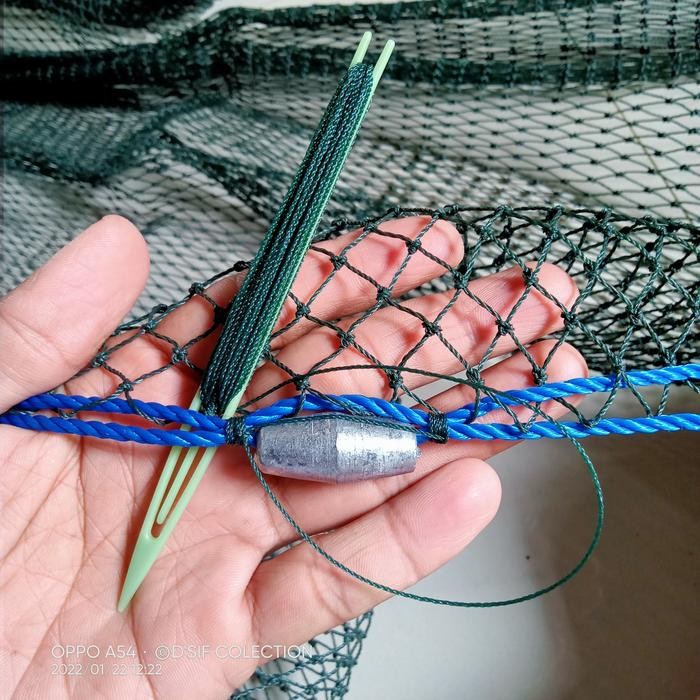 Jaring sekat kolam empang ikan koi jaring panen giring tambak bandeng