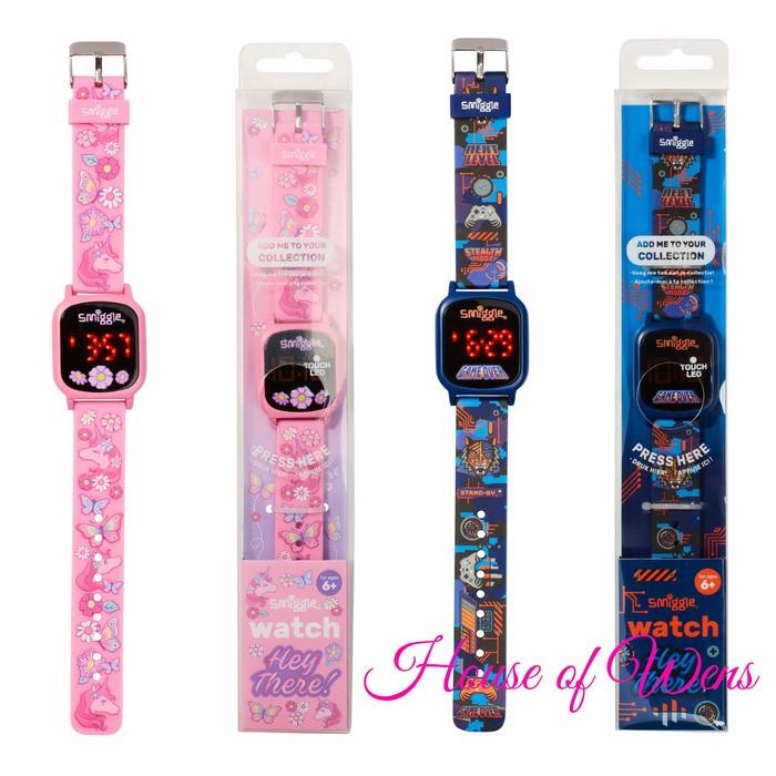 Smiggle Hey There Watch Led Original - Jam Tangan Smiggle Pasti Ori